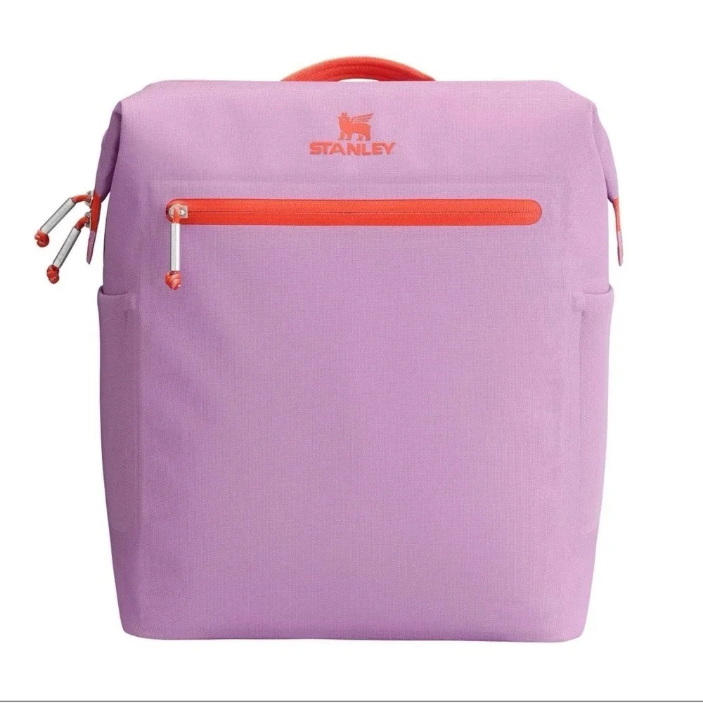 Stanley 20 Cans/14.8qt All Day Madeleine Midi Backpack Cooler - Lilac - Picture 2 of 10